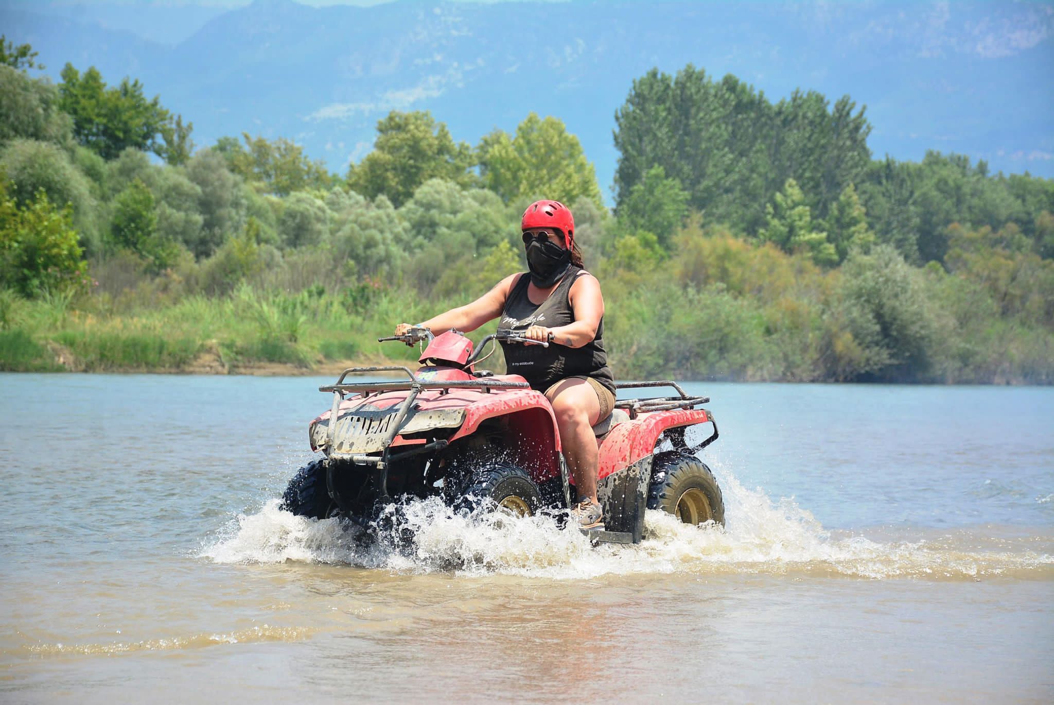 quad safari im taurusgebirge in side / alanya / antalya