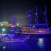 big kral legend sonnenuntergang bootstour – partyboot mit dj, schaumparty & abendessen
