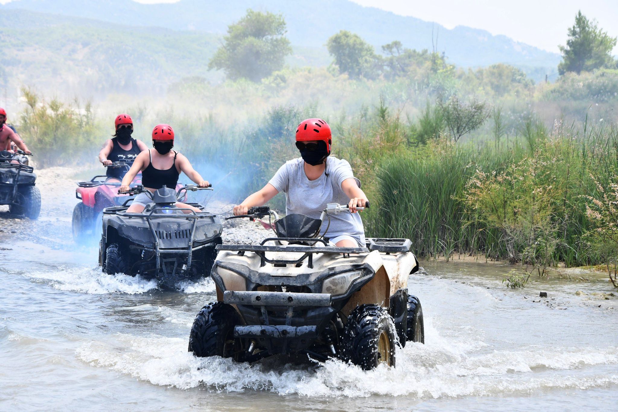quad safari im taurusgebirge in side / alanya / antalya