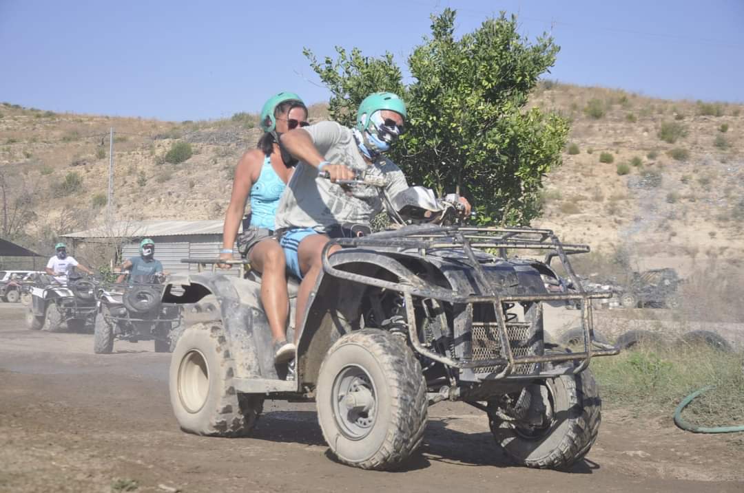 quad safari im taurusgebirge in side / alanya / antalya