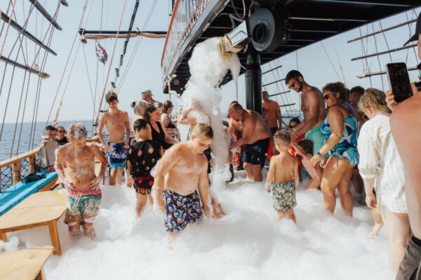 blaue lagune bootstour in side – piratenschiff, flussmündung & apollon tempel