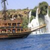 antalya piratenboot tour – bootsausflug, düden wasserfall & schaumparty