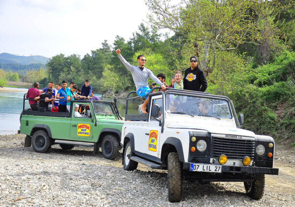 rafting jeep safari side – abenteuer & action im köprülü canyon